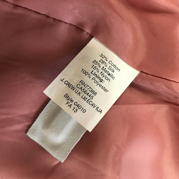 J. Crew Collection METALLIC TWEED PENCIL SKIRT - Picture 7 of 7